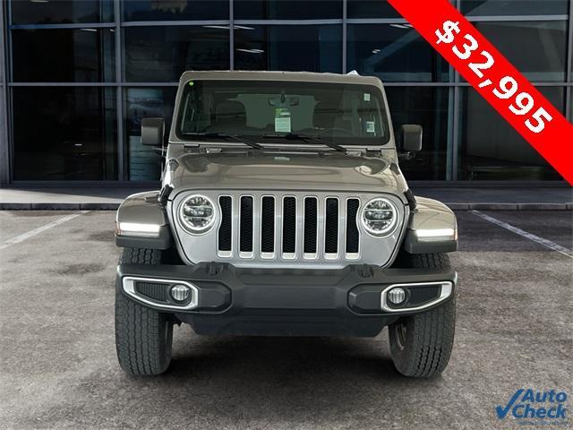 used 2020 Jeep Wrangler Unlimited car, priced at $32,561