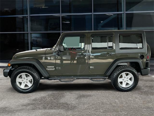 used 2016 Jeep Wrangler Unlimited car, priced at $16,995