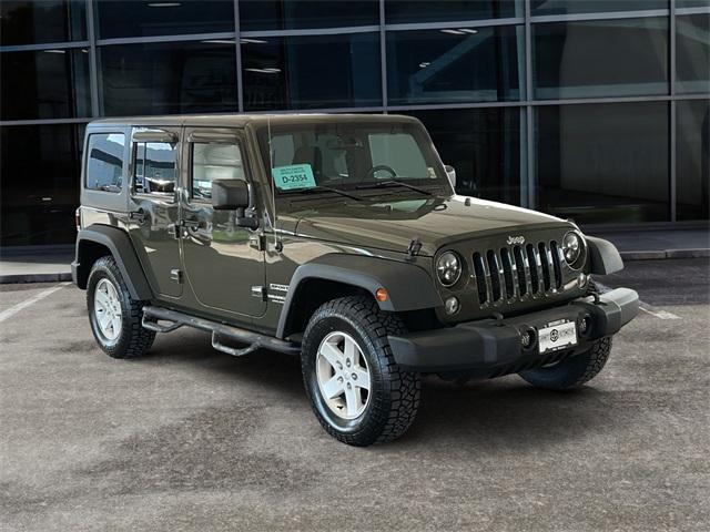 used 2016 Jeep Wrangler Unlimited car, priced at $16,995