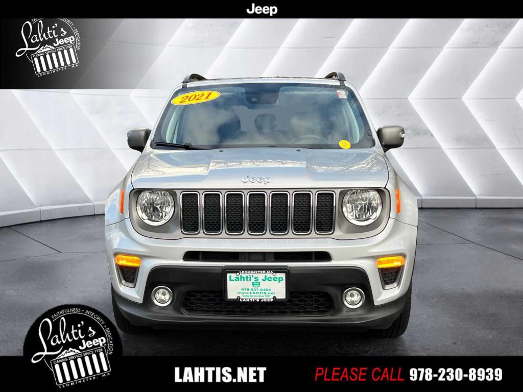 used 2021 Jeep Renegade car, priced at $20,499