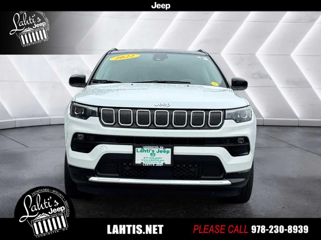 used 2022 Jeep Compass car, priced at $25,440