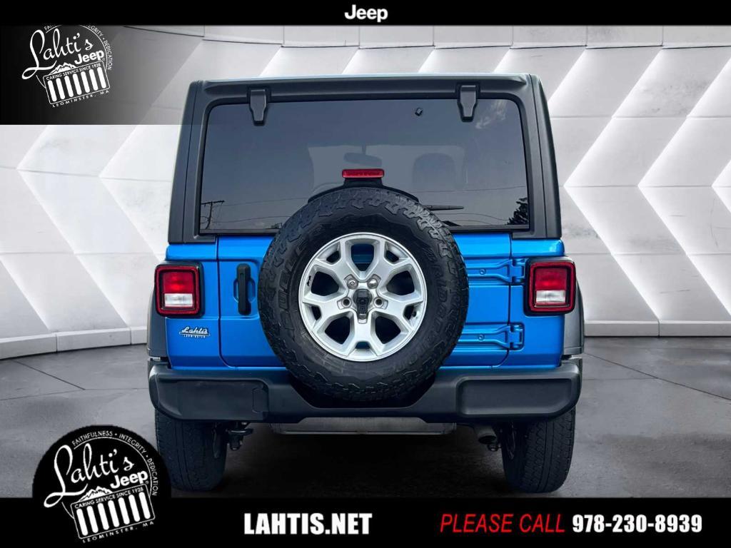 used 2021 Jeep Wrangler Unlimited car, priced at $32,251