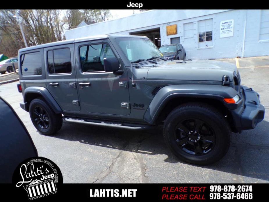 used 2020 Jeep Wrangler Unlimited car, priced at $33,762