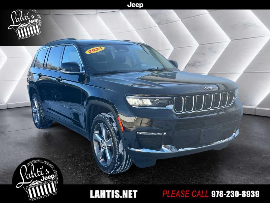 used 2021 Jeep Grand Cherokee L car, priced at $34,955