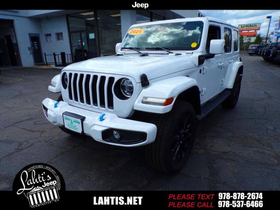 used 2021 Jeep Wrangler Unlimited 4xe car, priced at $42,965