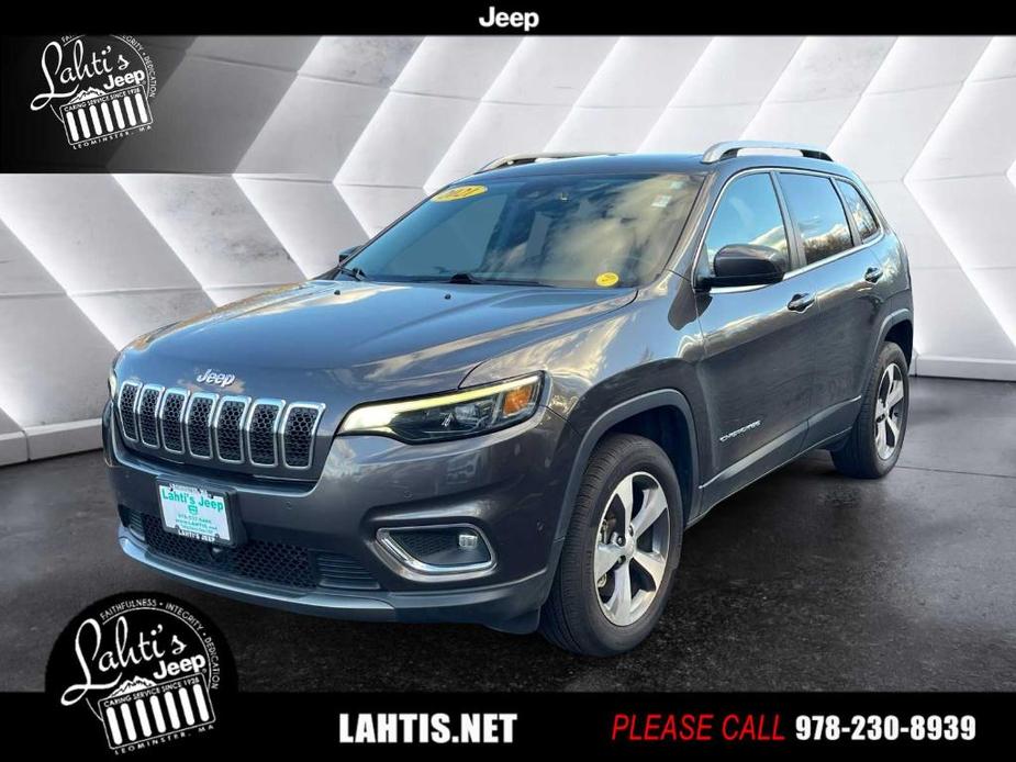 used 2021 Jeep Cherokee car, priced at $24,391