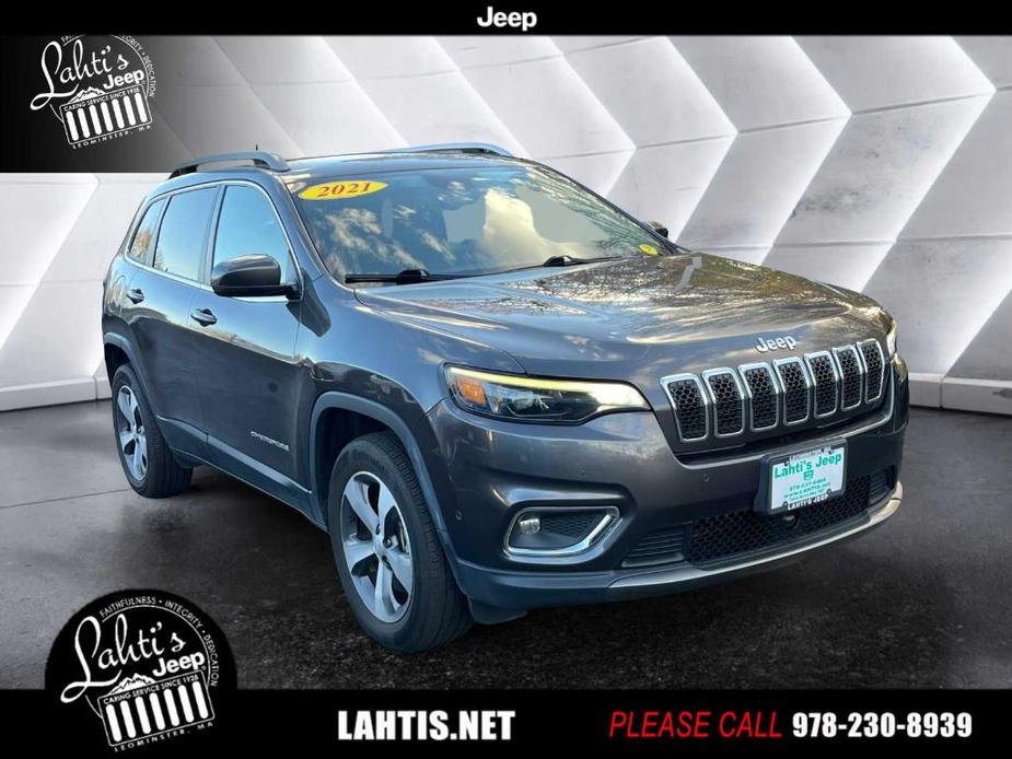 used 2021 Jeep Cherokee car, priced at $24,391