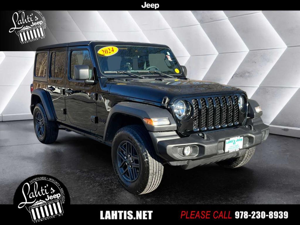 used 2024 Jeep Wrangler car, priced at $33,919