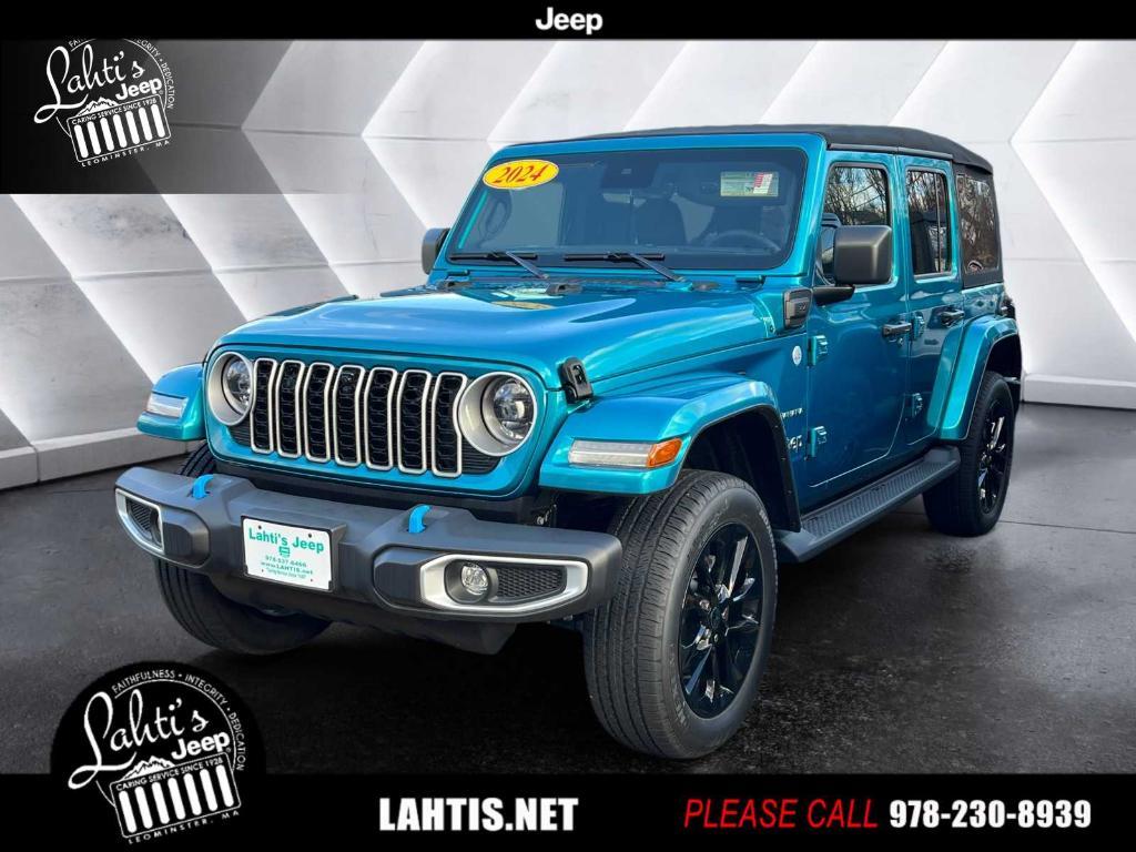 new 2024 Jeep Wrangler 4xe car, priced at $55,449