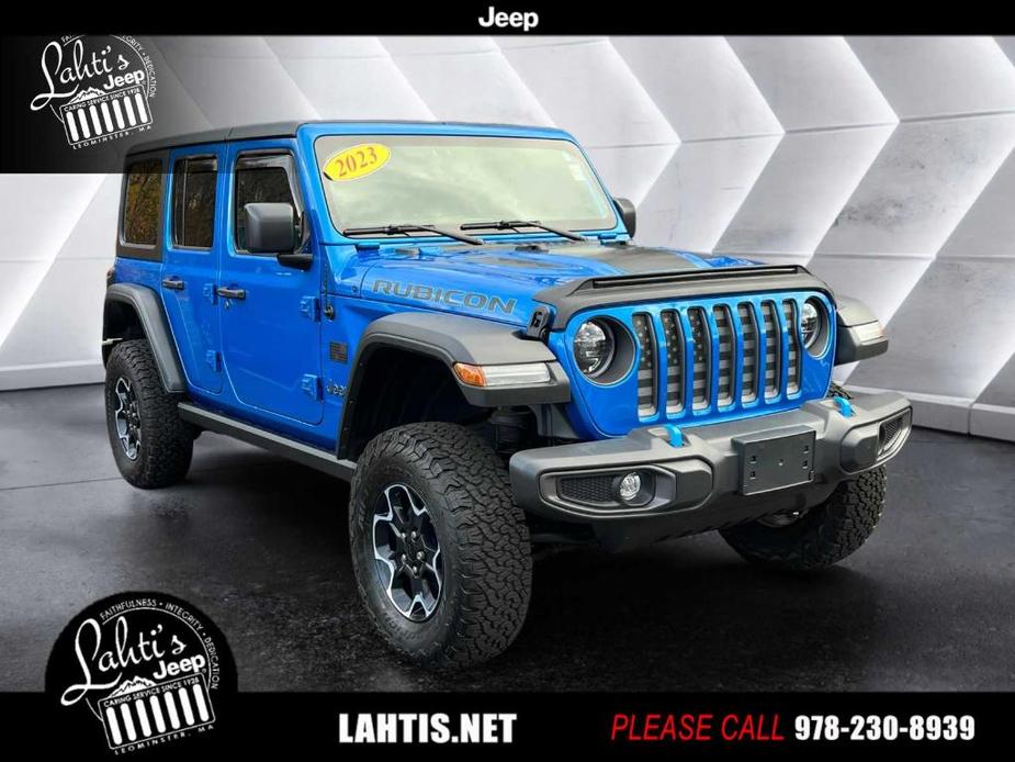 used 2023 Jeep Wrangler 4xe car, priced at $43,440