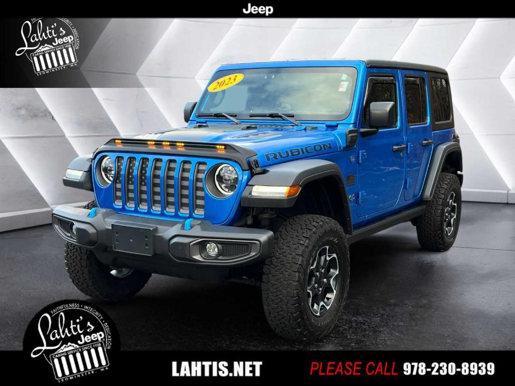 used 2023 Jeep Wrangler 4xe car, priced at $43,440