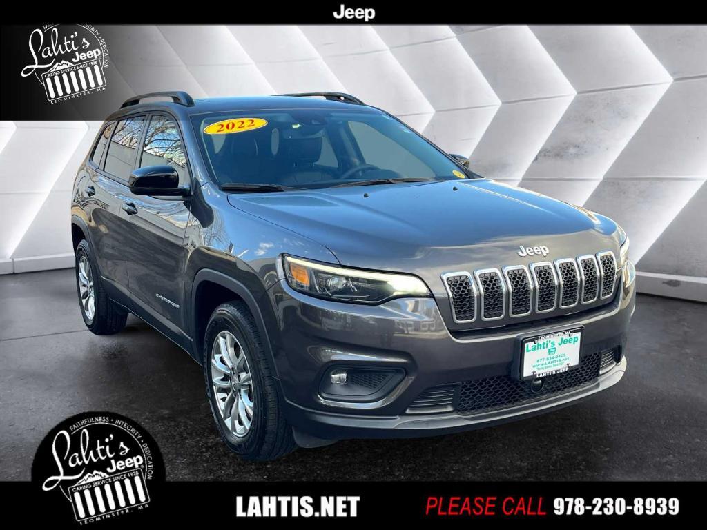 used 2022 Jeep Cherokee car, priced at $28,925