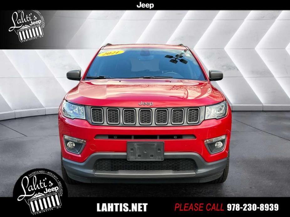 used 2021 Jeep Compass car, priced at $21,496