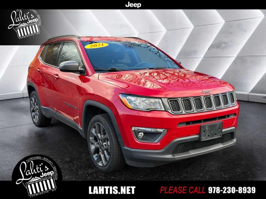 used 2021 Jeep Compass car, priced at $21,496