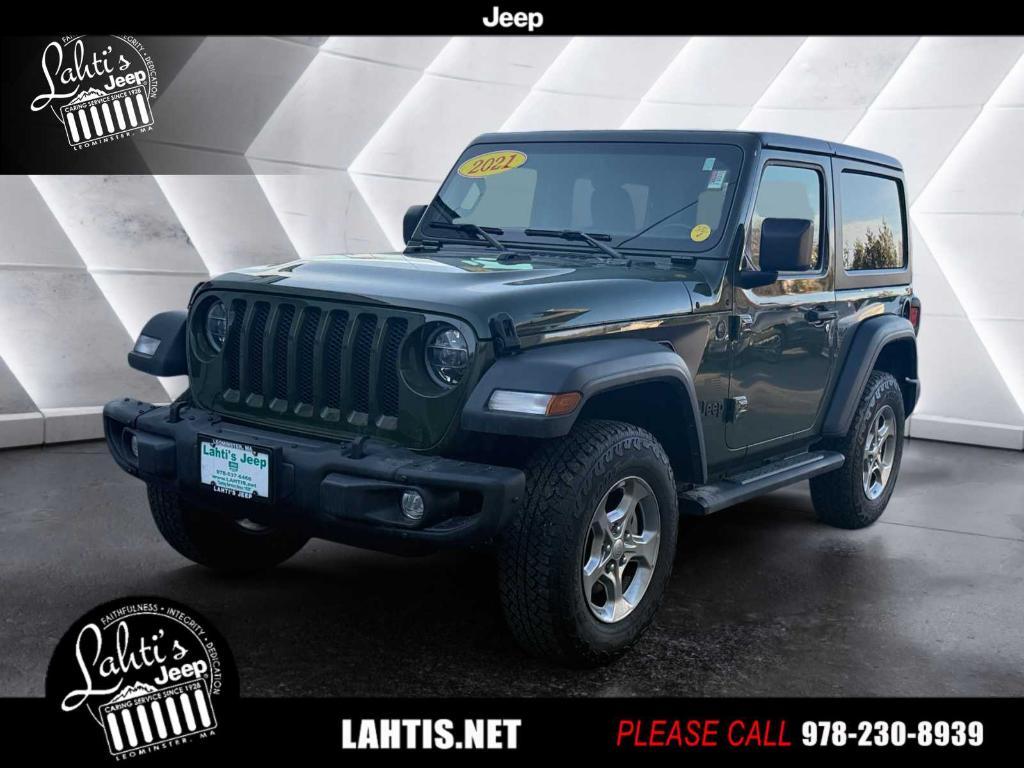 used 2021 Jeep Wrangler car, priced at $30,999