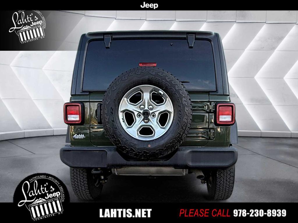 used 2021 Jeep Wrangler car, priced at $30,999