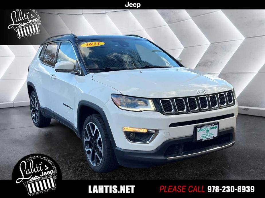 used 2021 Jeep Compass car, priced at $23,299