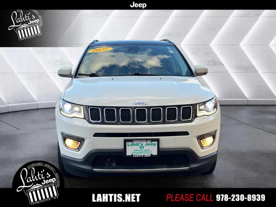 used 2021 Jeep Compass car, priced at $23,299