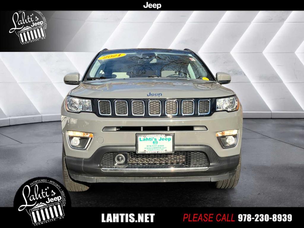 used 2021 Jeep Compass car, priced at $21,699