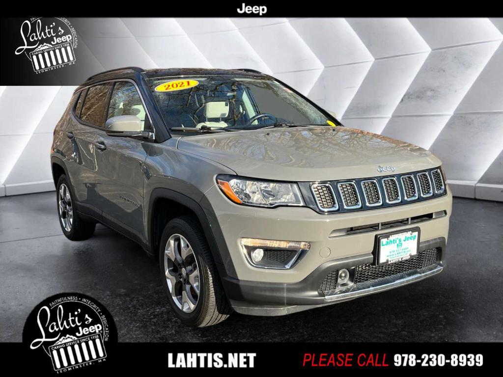 used 2021 Jeep Compass car, priced at $21,699