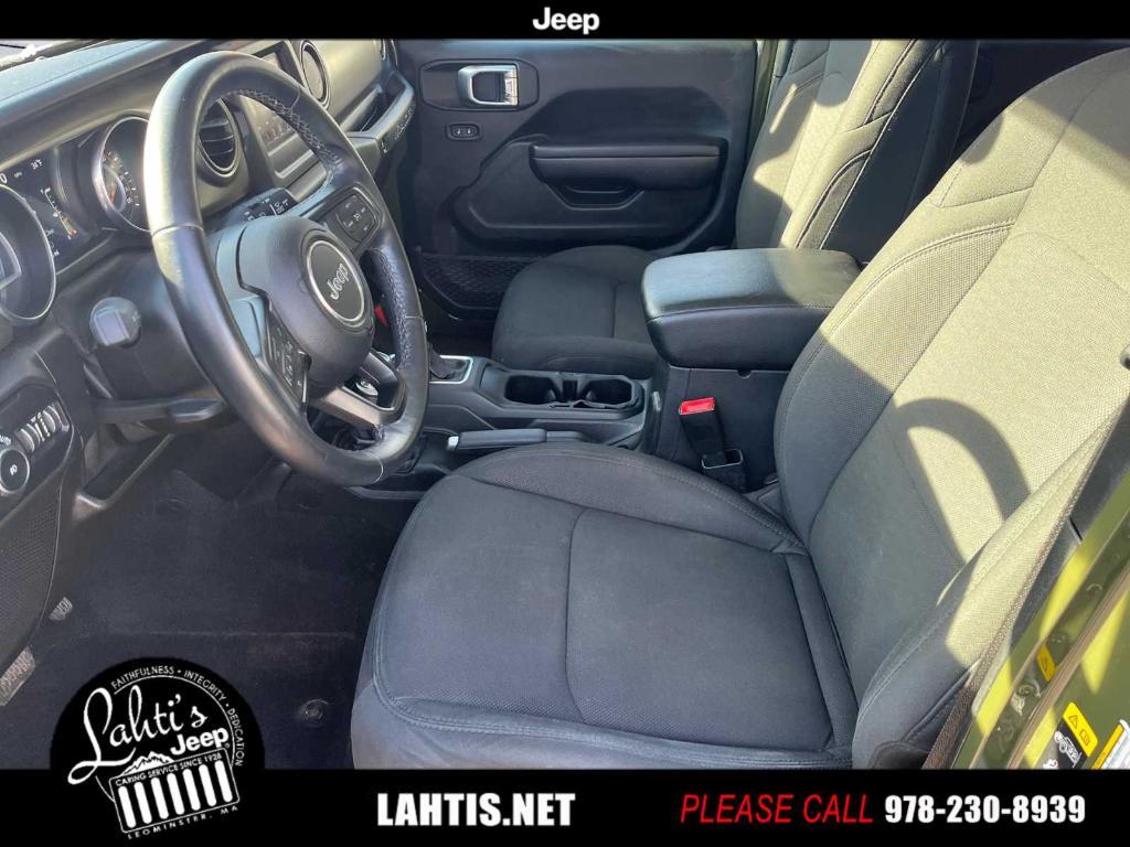 used 2021 Jeep Wrangler Unlimited car, priced at $27,897