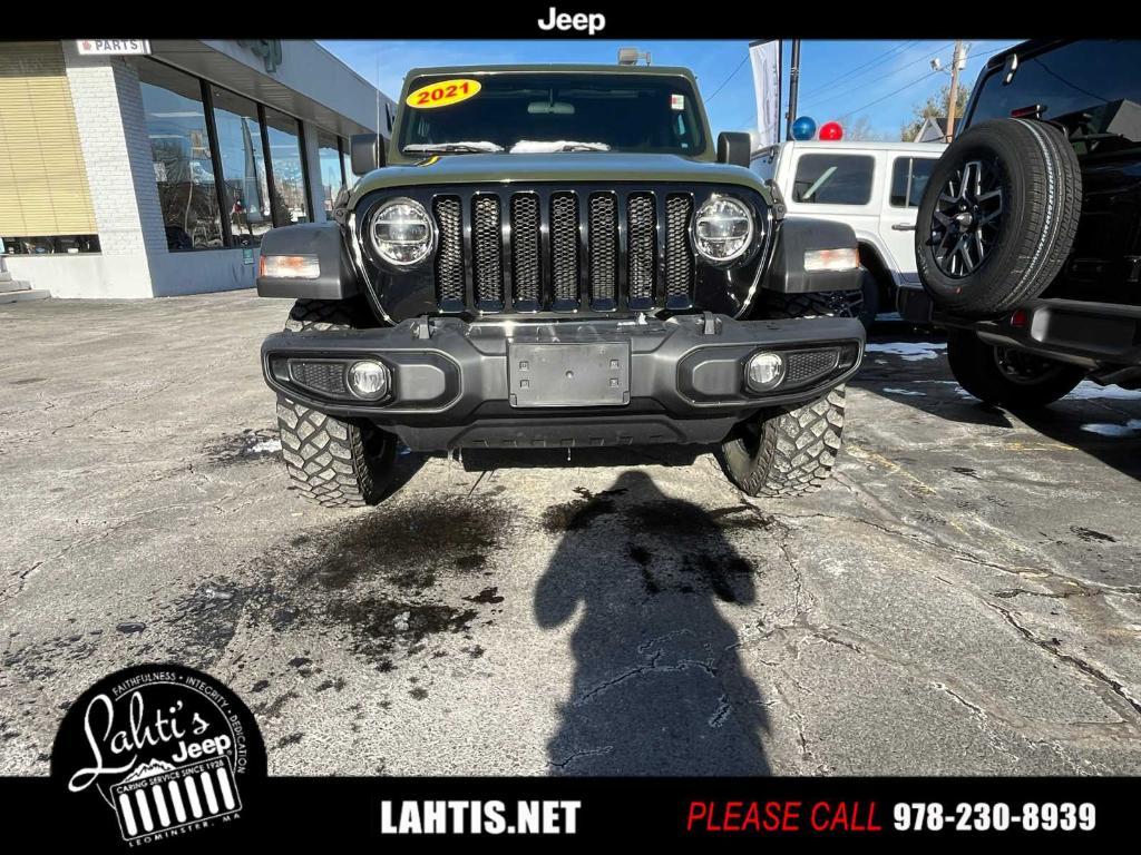 used 2021 Jeep Wrangler Unlimited car, priced at $27,897