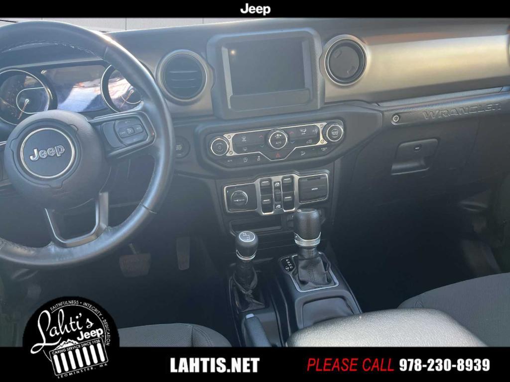 used 2021 Jeep Wrangler Unlimited car, priced at $27,897