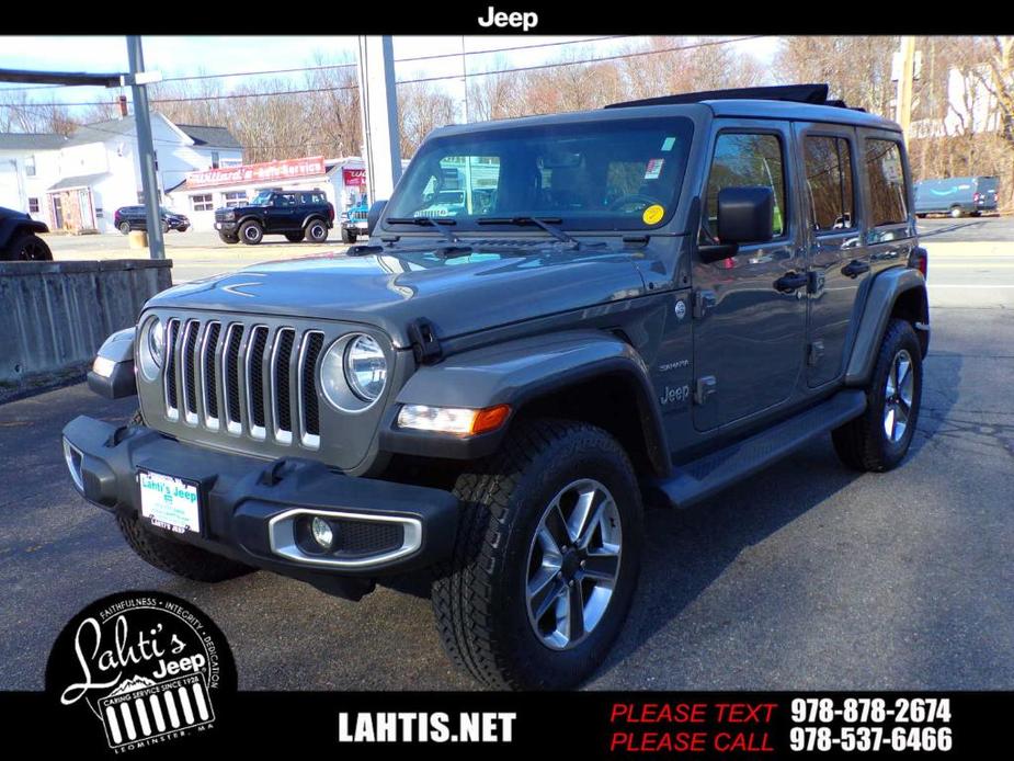 used 2020 Jeep Wrangler Unlimited car, priced at $37,735