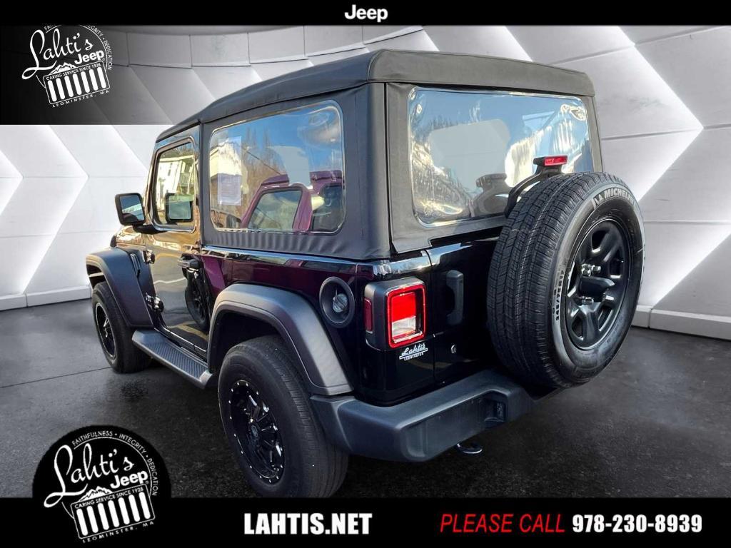 used 2021 Jeep Wrangler car, priced at $26,804