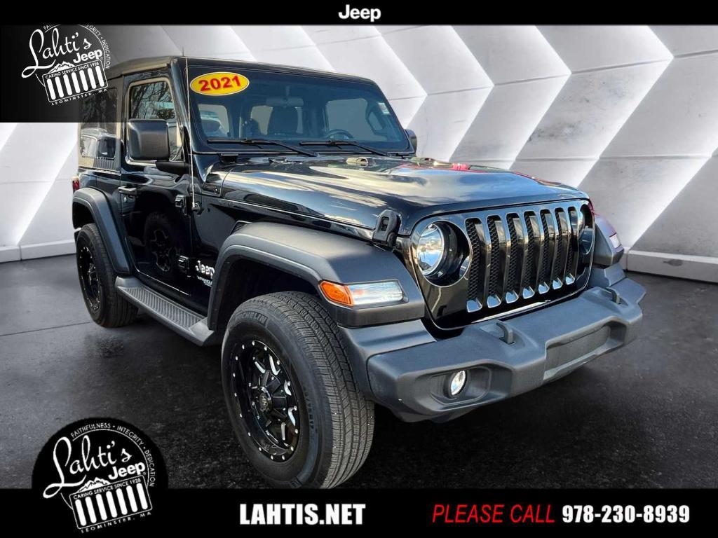 used 2021 Jeep Wrangler car, priced at $26,804