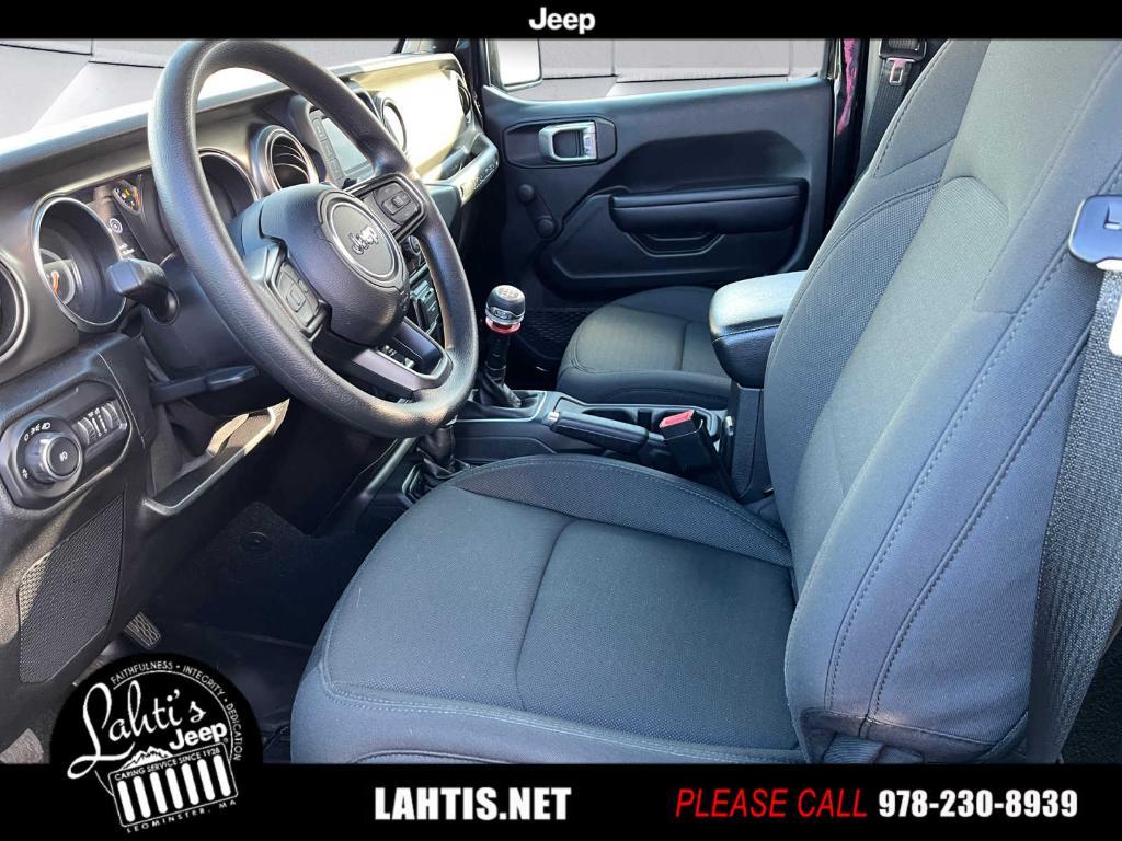 used 2021 Jeep Wrangler car, priced at $26,804