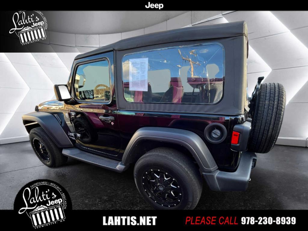 used 2021 Jeep Wrangler car, priced at $26,804