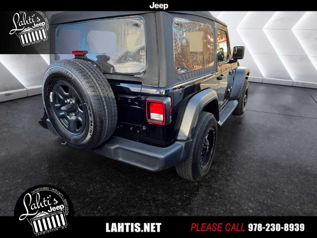 used 2021 Jeep Wrangler car, priced at $26,804