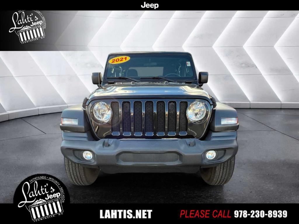 used 2021 Jeep Wrangler car, priced at $26,804