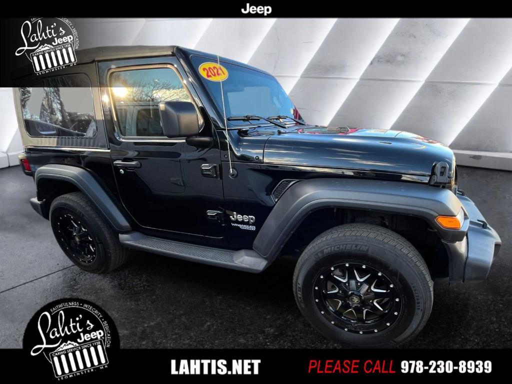 used 2021 Jeep Wrangler car, priced at $26,804