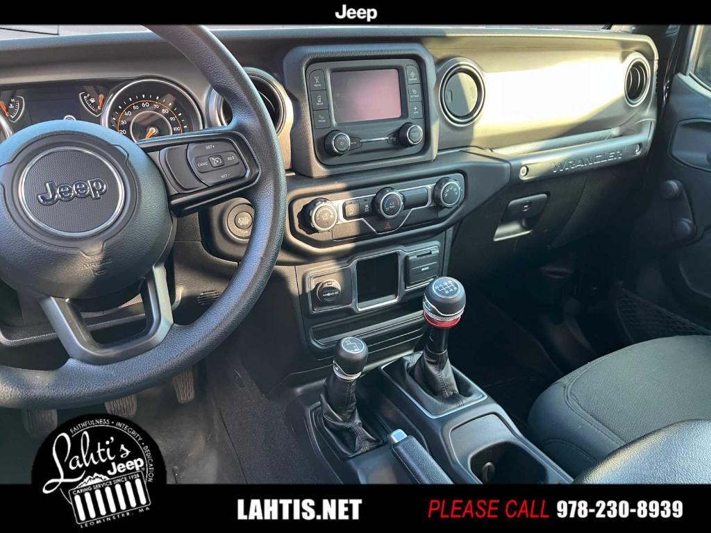 used 2021 Jeep Wrangler car, priced at $26,804