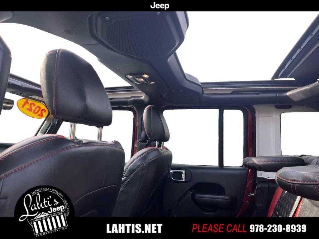 used 2021 Jeep Wrangler Unlimited car, priced at $34,880