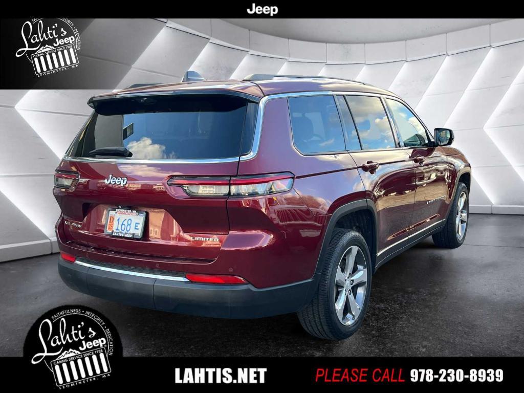 used 2021 Jeep Grand Cherokee L car, priced at $33,798