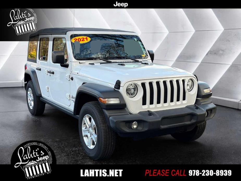 used 2021 Jeep Wrangler Unlimited car, priced at $31,746