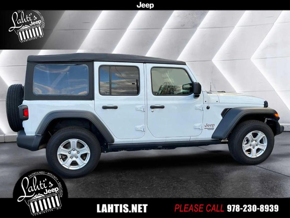 used 2021 Jeep Wrangler Unlimited car, priced at $31,746