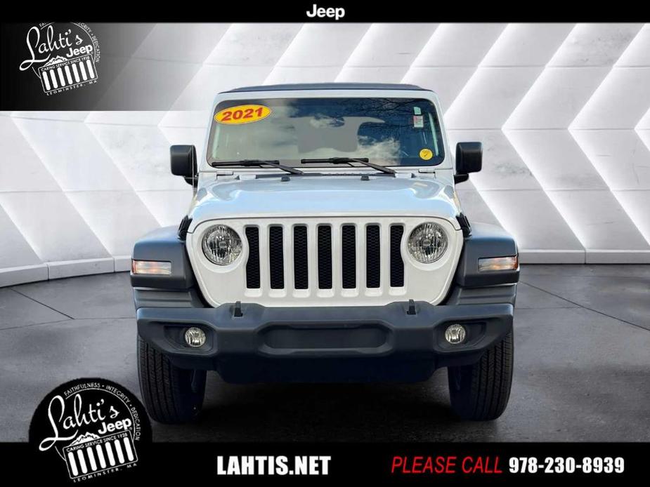 used 2021 Jeep Wrangler Unlimited car, priced at $31,746