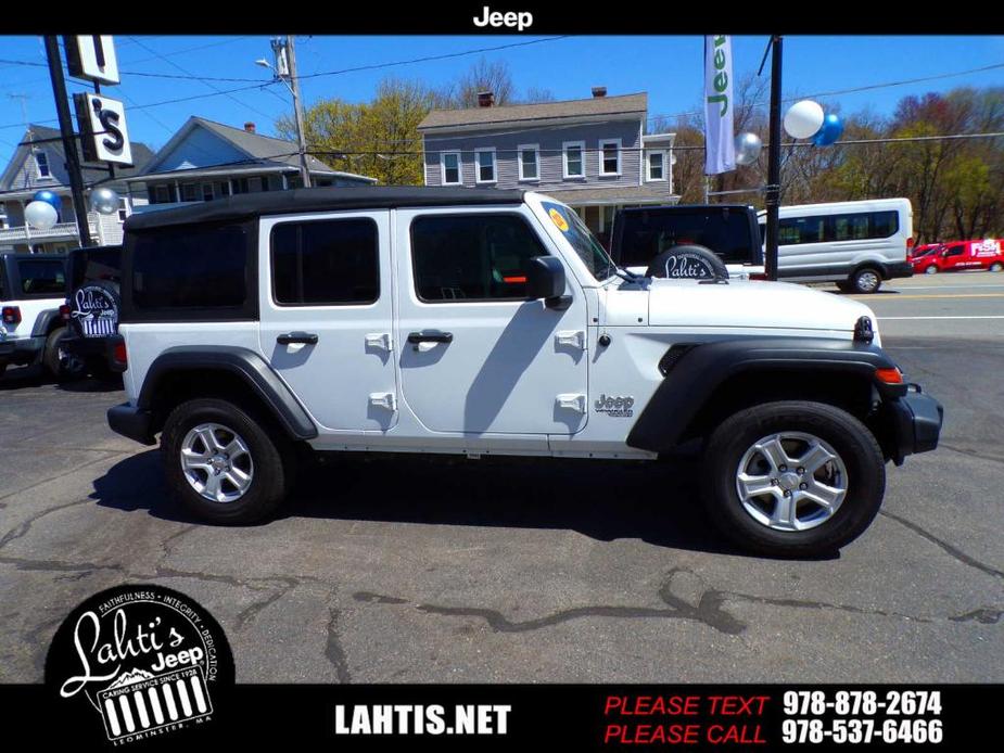 used 2021 Jeep Wrangler Unlimited car, priced at $36,441