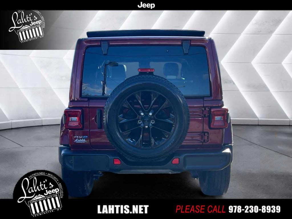 used 2021 Jeep Wrangler Unlimited 4xe car, priced at $32,770