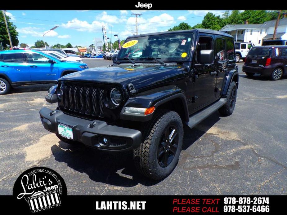 used 2021 Jeep Wrangler Unlimited car, priced at $42,777