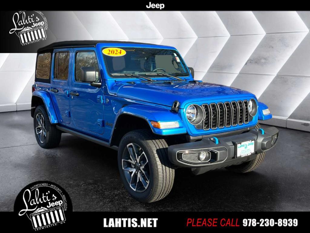 new 2024 Jeep Wrangler 4xe car, priced at $42,124