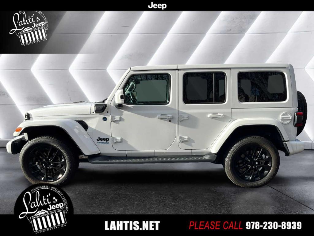 used 2021 Jeep Wrangler Unlimited 4xe car, priced at $38,999