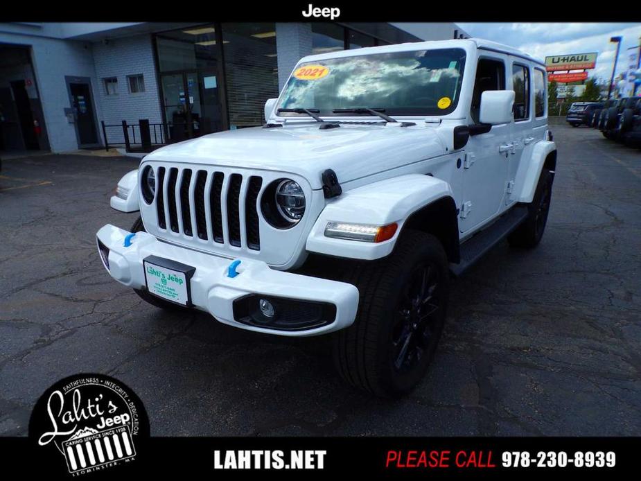 used 2021 Jeep Wrangler Unlimited 4xe car, priced at $38,999