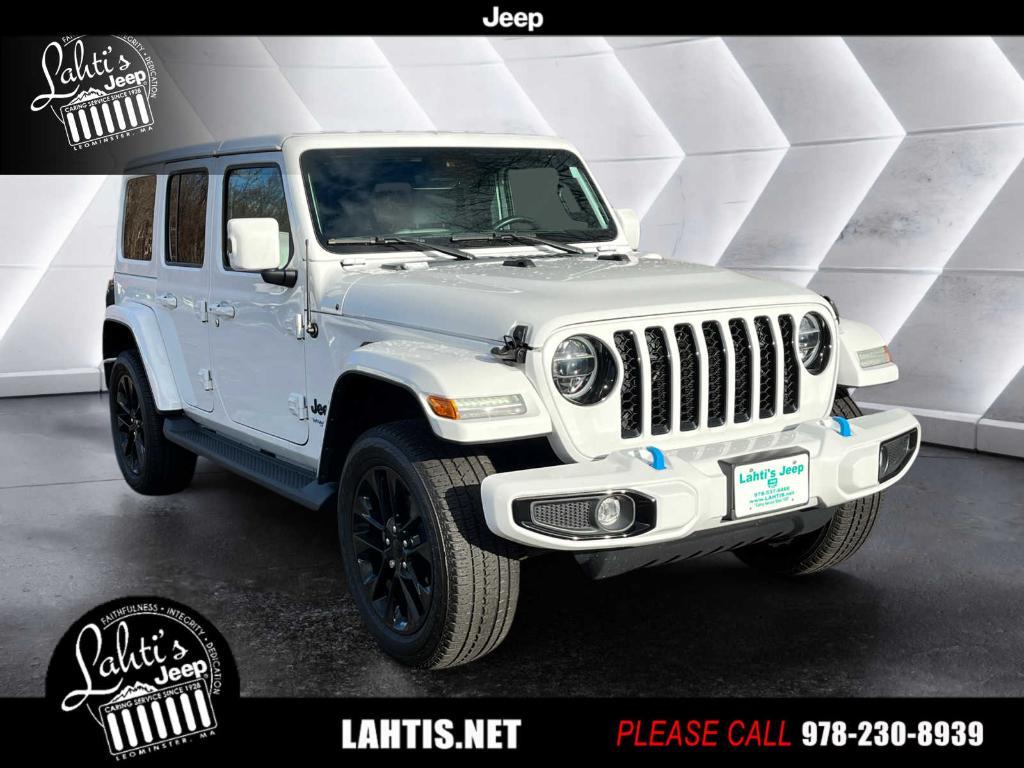 used 2021 Jeep Wrangler Unlimited 4xe car, priced at $38,999