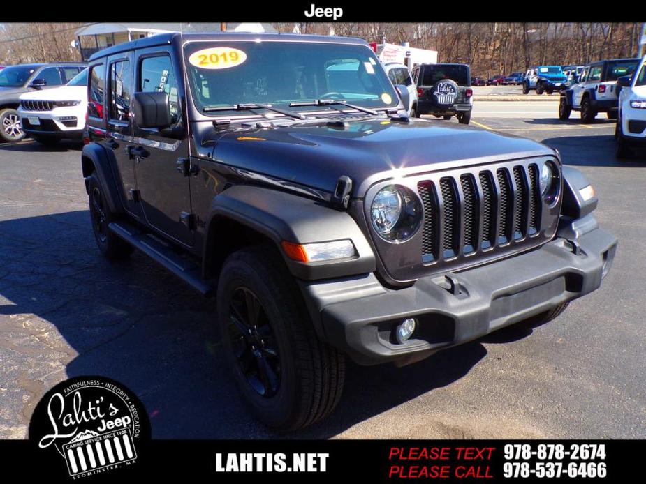 used 2019 Jeep Wrangler Unlimited car, priced at $35,985