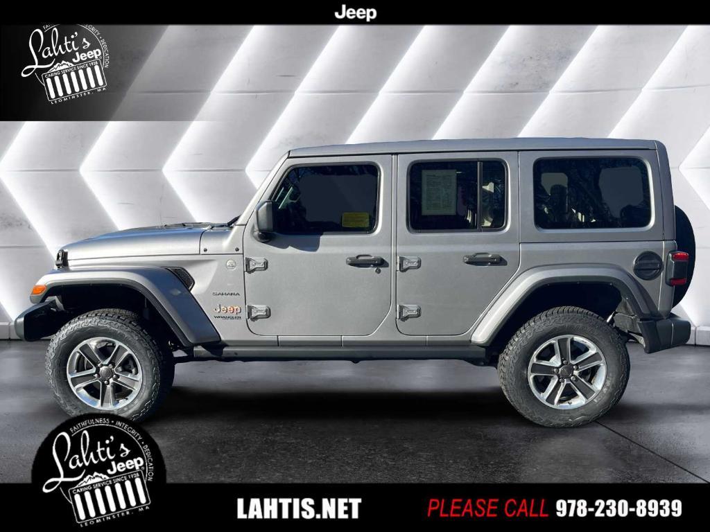 used 2019 Jeep Wrangler Unlimited car, priced at $30,433